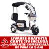 triciclu electric kuba grape 25 max, putere motor 500 w, baterie 60v /32ah, autonomie 50 km, fara permis, viteza max 25 km/h, carte rar inclusa