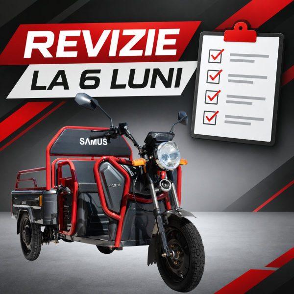 Serviciu revizie tehnică periodică la 6 luni – triciclu electric cargo