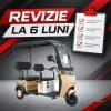 Serviciu revizie tehnică periodică la 6 luni – triciclu electric transport persoane