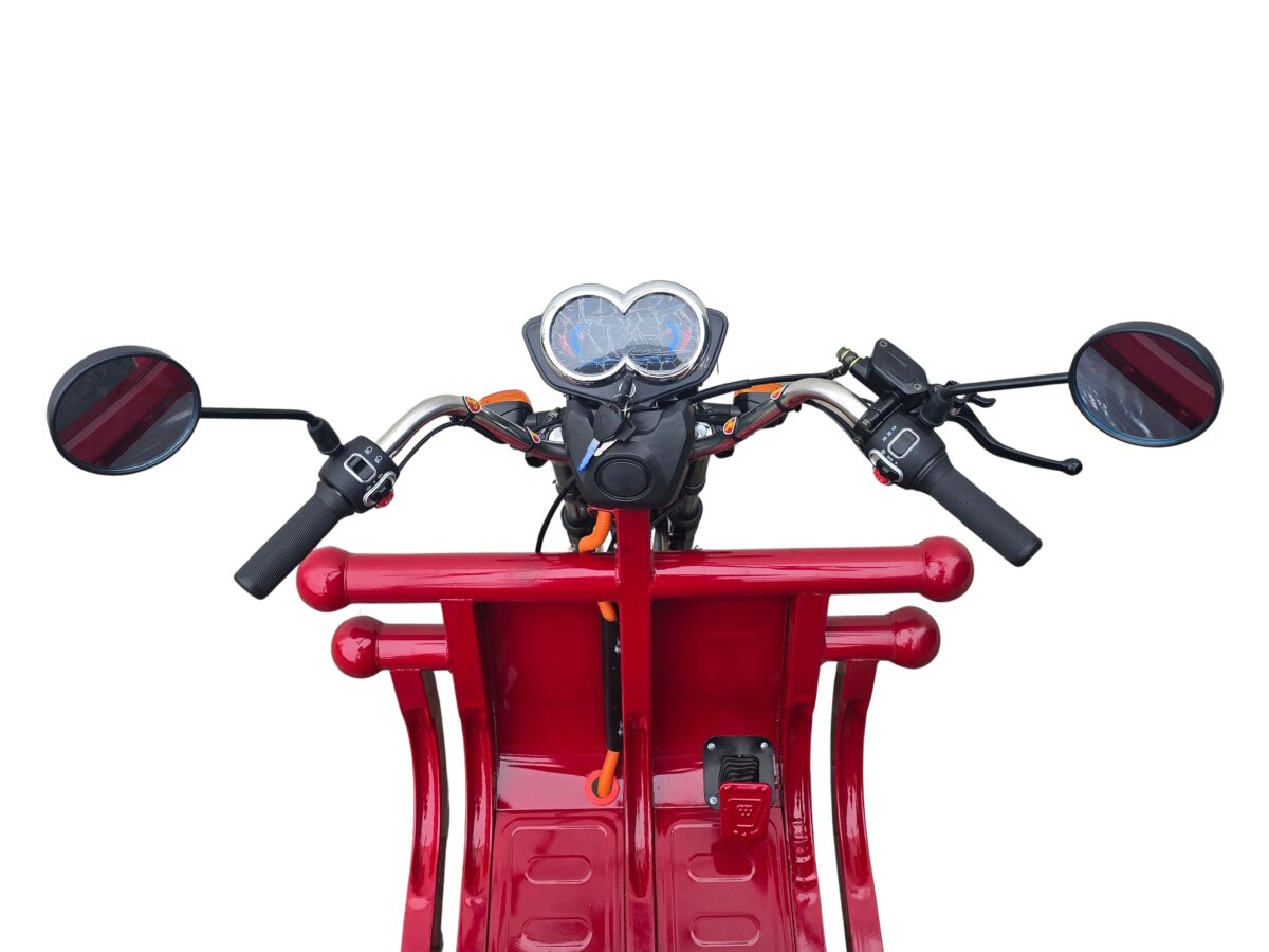 triciclu electric forte cargo 500 rosu, putere motor 1000 w, acumulator plumb acid 45ah triciclu electric forte cargo 500 rosu, putere motor 1000 w, acumulator plumb acid 45ah