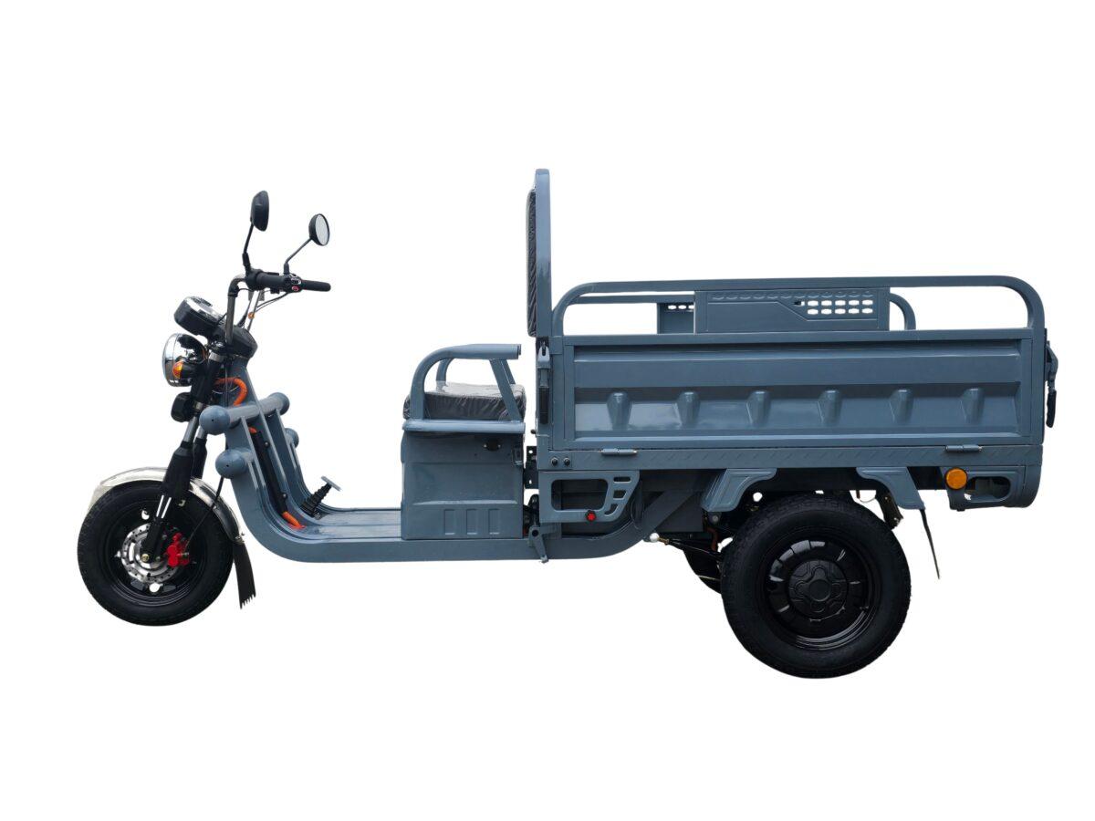triciclu electric forte cargo 500 gri, putere motor 1000 w, acumulator plumb acid 45ah triciclu electric forte cargo 500 gri, putere motor 1000 w, acumulator plumb acid 45ah