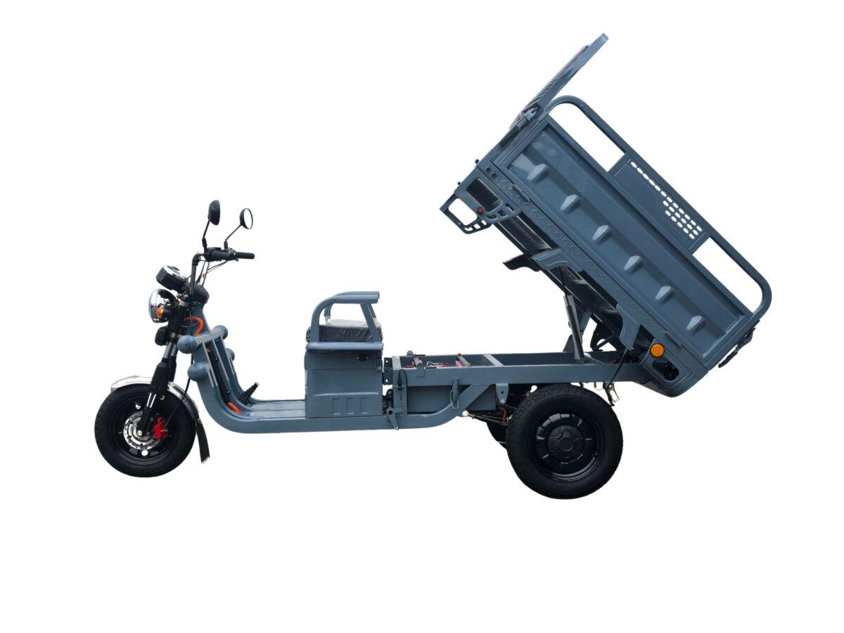 triciclu electric forte cargo 500 gri, putere motor 1000 w, acumulator plumb acid 45ah triciclu electric forte cargo 500 gri, putere motor 1000 w, acumulator plumb acid 45ah