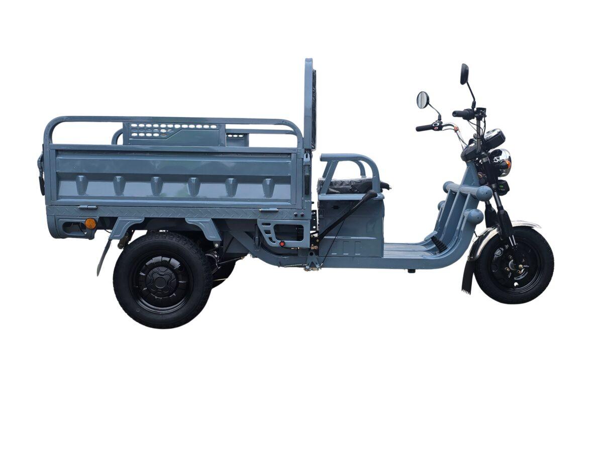 triciclu electric forte cargo 500 gri, putere motor 1000 w, acumulator plumb acid 45ah triciclu electric forte cargo 500 gri, putere motor 1000 w, acumulator plumb acid 45ah