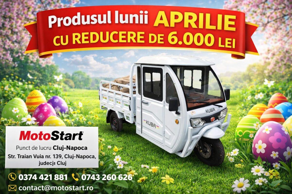 TRICICLU CE SE CONDUCE FARA PERMIS DE LA 16 ANI