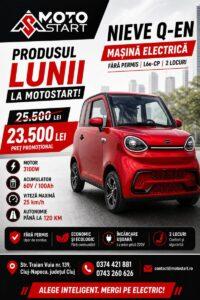 NIEVE Q-EN MASINA ELECTRICA FARA PERMIS