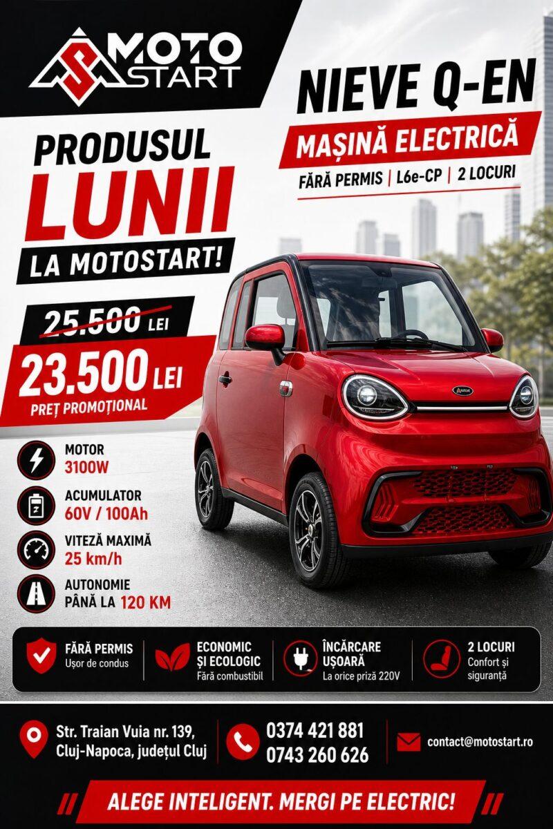 NIEVE Q-EN MASINA ELECTRICA FARA PERMIS
