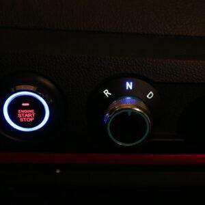 Masina electrica fara permis NIEVE Q-EN culoare rosie vedere frontala