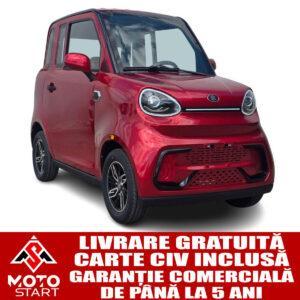masina electrica (cvadriciclu electric l6e cp) nieve q en, fara permis, motor 3100w, acumulator 60v/100ah, viteză 25km/h,120 km autonomie, 2 locuri, gray