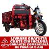 Triciclu electric cargo Samus Houston 25 roșu