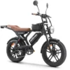 Bicicletă electrică APE RYDER MANDRILL Black cu motor Brushless 250W, baterie Li-Ion 48V/15Ah, autonomie până la 60 km și frâne hidraulice Karasawa.