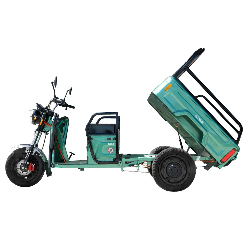 triciclu-electric-cargo-samus-ranger-verde-4