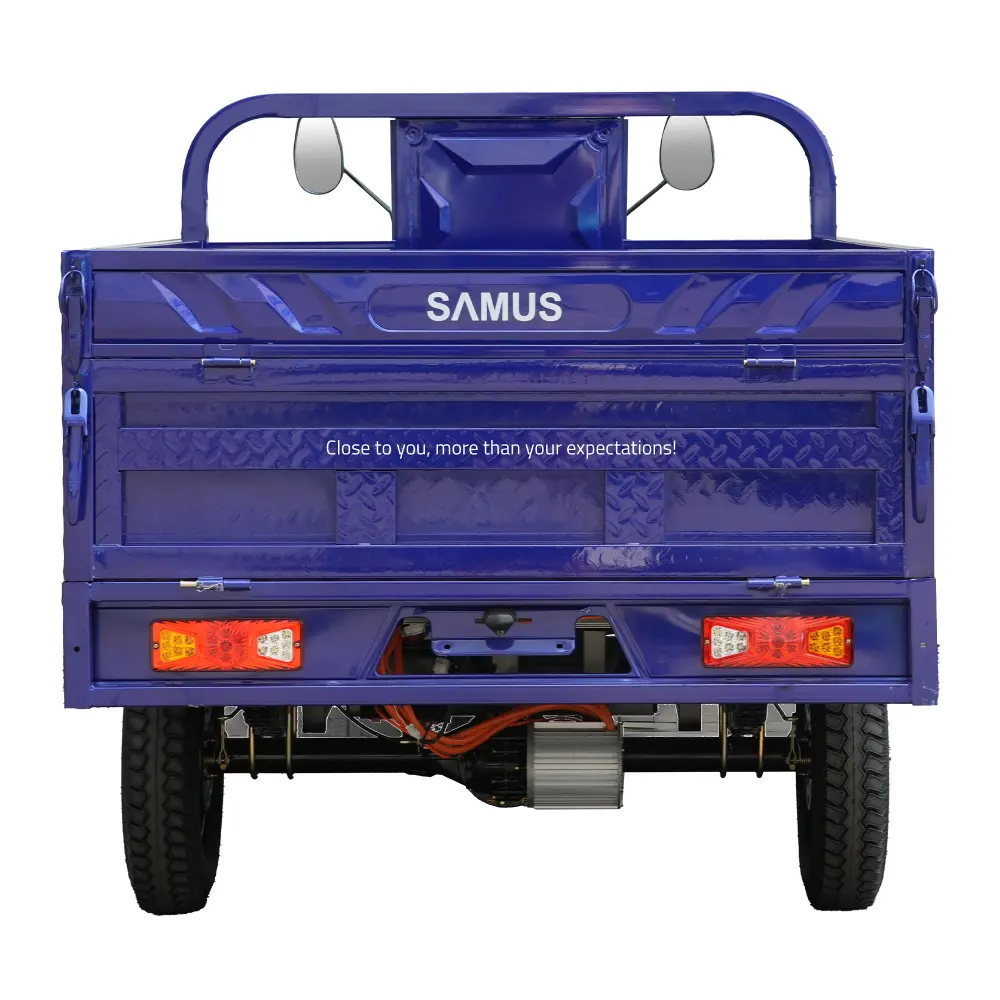 triciclu-electric-cargo-samus-texas-albastru-4 triciclu electric,triciclu cargo,vehicul electric basculabil