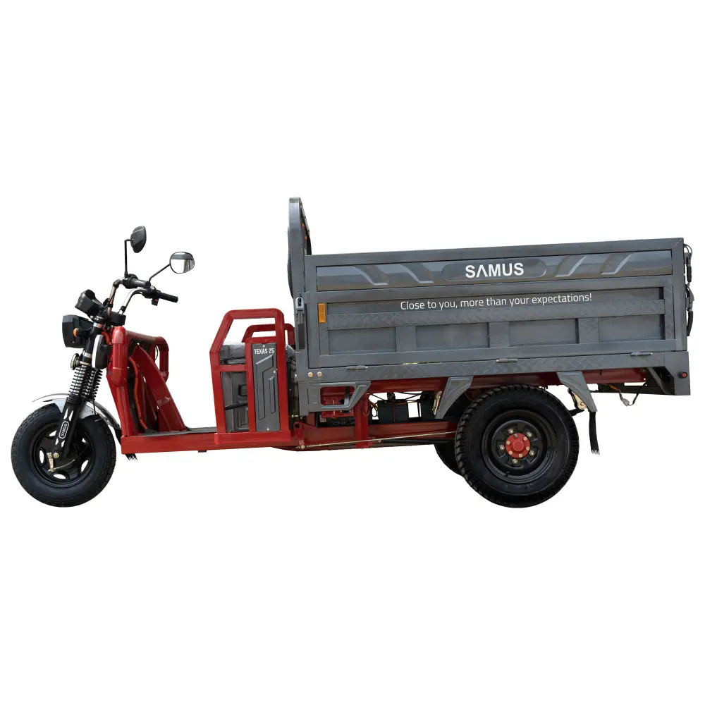 triciclu-electric-cargo-samus-texas-rosu-argintiu-inchis-3 triciclu electric,triciclu cargo,vehicul electric basculabil