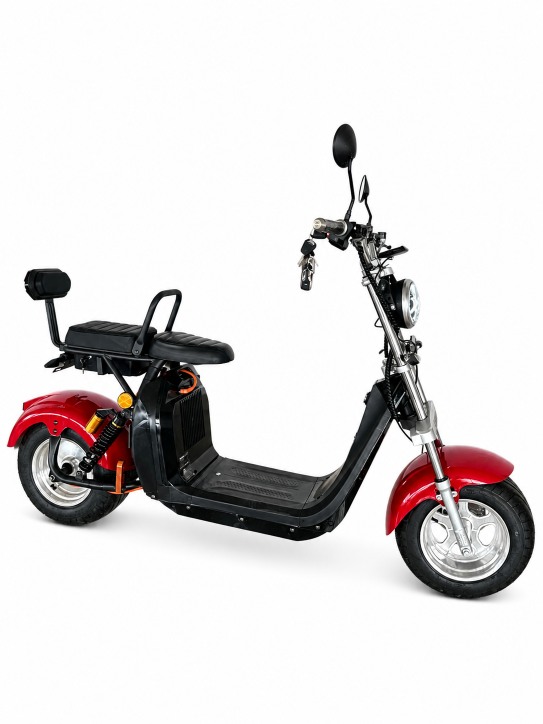 Unghi dinamic SMARDA SE-07 Roșu Unghi dinamic scuter electric fără permis SMARDA SE-07