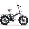 Bicicleta electrica RKS NERO M OLD BLUE, motor 250W, baterie 48V/13Ah, viteza 25 km/h, autonomie 50 km, adulti, roti 20", display LCD