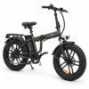 Bicicleta electrica SKY JET NITRO PRO BROWN, motor 250W, baterie 36V/10AH, viteza 25Km/h, autonomie 50 km, adulti, roti 20", display LCD, maro