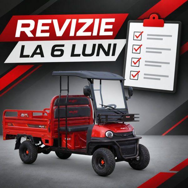 Serviciu revizie tehnică periodică la 6 luni – cvadriciclu electric cargo