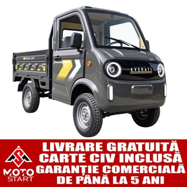 Camioneta, (cvadriciclu electric L6e), fara permis, EVERATI CT03 PICK-UP, GRAY