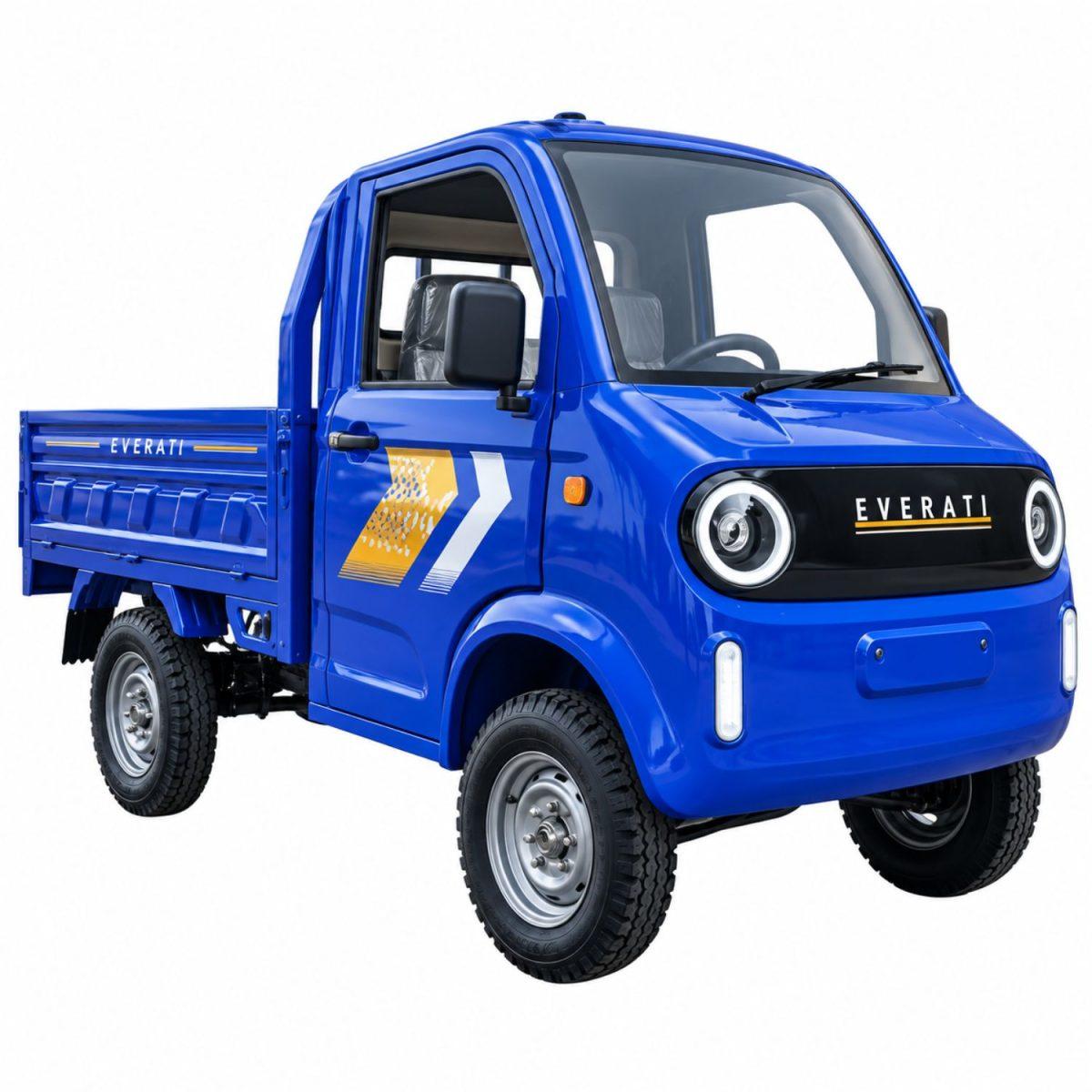 Camioneta, (cvadriciclu electric L6e), fara permis, EVERATI CT03 PICK-UP, BLUE Camioneta, (cvadriciclu electric L6e), fara permis, EVERATI CT03 PICK-UP, BLUE
