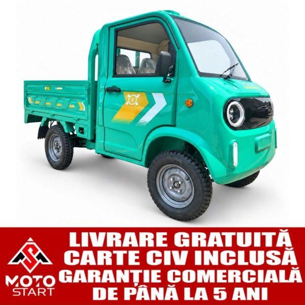 Camioneta, (cvadriciclu electric L6e), fara permis, EVERATI CT03 PICK-UP, TURQUOISE