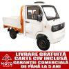 Camioneta, (cvadriciclu electric L6e), fara permis, RURIS PILOT5000S WHITE
