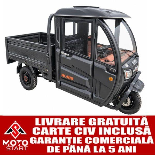 Camioneta, (triciclu electric L2e), fara permis, RURIS PILOT4000C GRAY