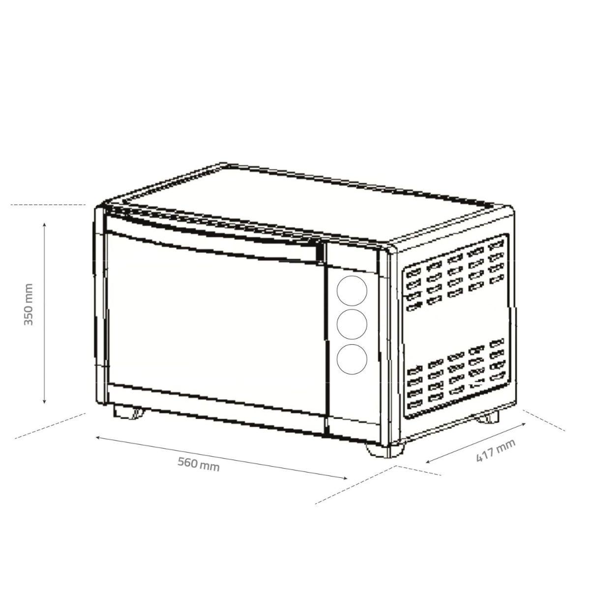 Cuptor electric Samus CS-35B2, 35 L, 1600 W Cuptor electric Samus CS-35B2, 35 L, 1600 W