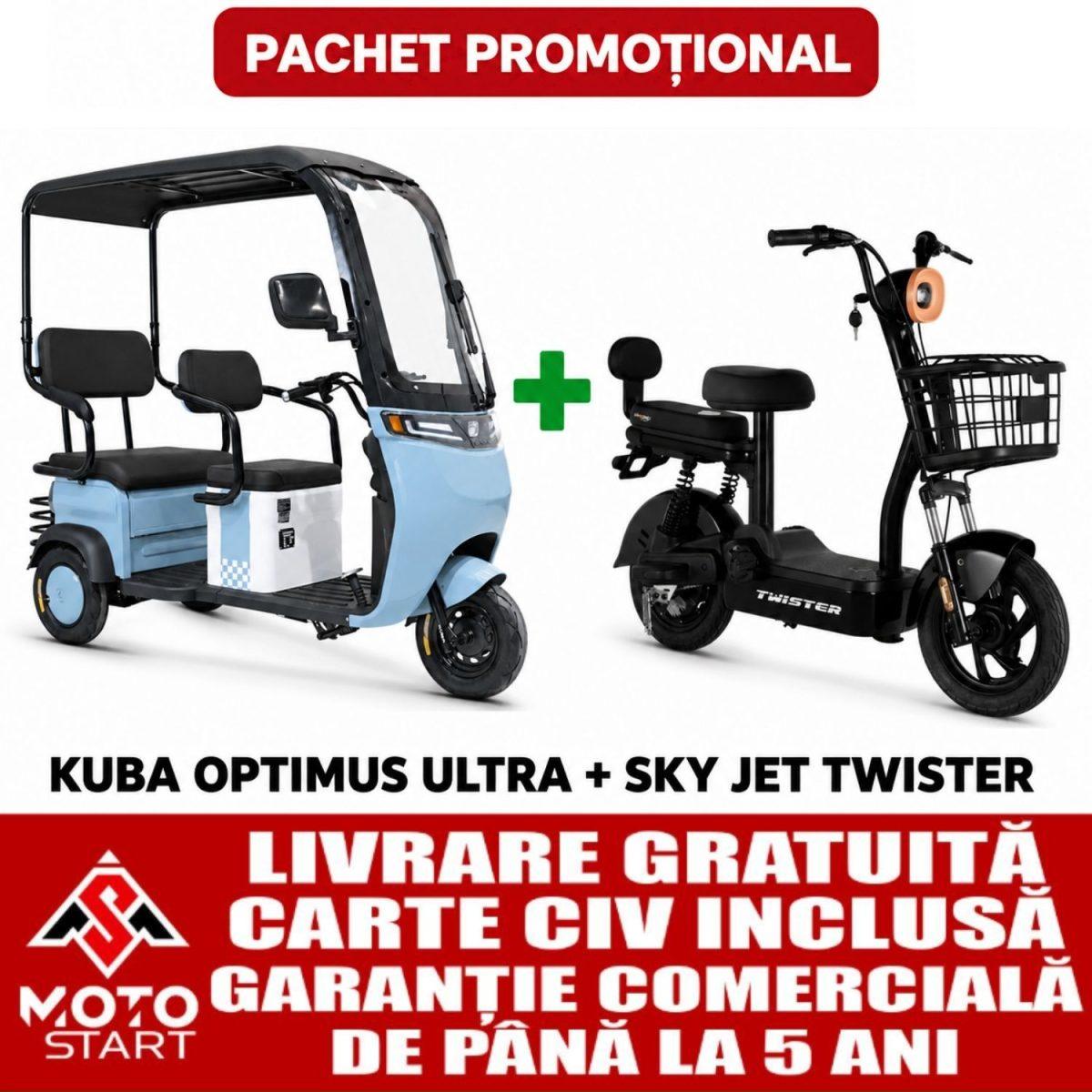 Pachet KUBA OPTIMUS ULTRA + SKY JET TWISTER Pachet KUBA OPTIMUS ULTRA + SKY JET TWISTER