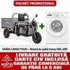 Pachet promoțional – Triciclu electric cargo Samus Texas 35 km/h + Mașină de spălat rufe Samus WSL-5081