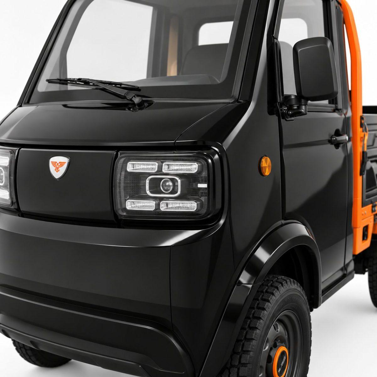 Camioneta, (cvadriciclu electric L6e), fara permis, RURIS PILOT5000S BLACK Camioneta, (cvadriciclu electric L6e), fara permis, RURIS PILOT5000S BLACK
