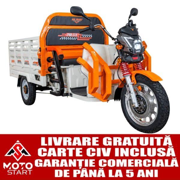 Triciclu electric (L2e) cargo RURIS PILOT 3130 A WHITE