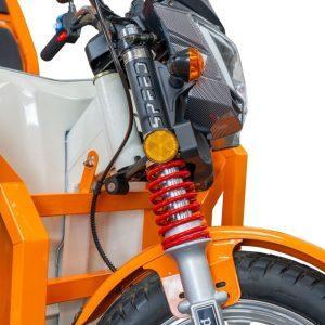 Triciclu electric (L2e) cargo RURIS PILOT 3130 A WHITE